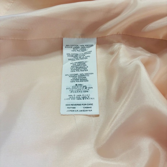 J. Crew Strapless Dress in Soft Pink - Picture 3 of 3